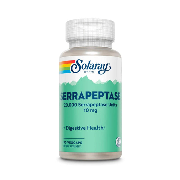  Solaray Serrapeptase 10mg 90 Capsules 