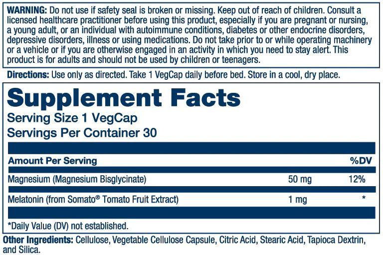  Solaray SleepMag 30 Capsules 