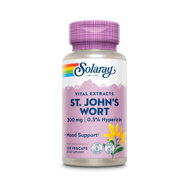  Solaray St. John's Wort 300mg 120 Capsules 