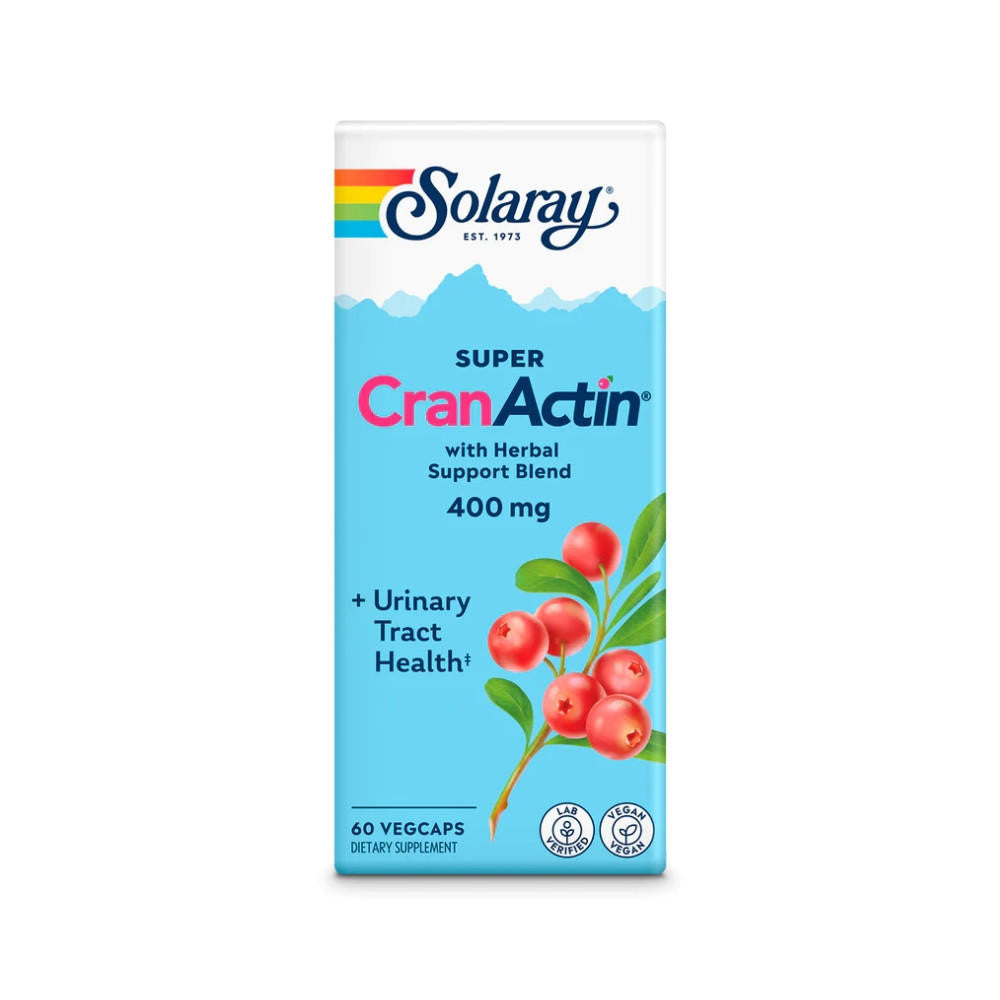  Solaray Super CranActin 60 Capsules 