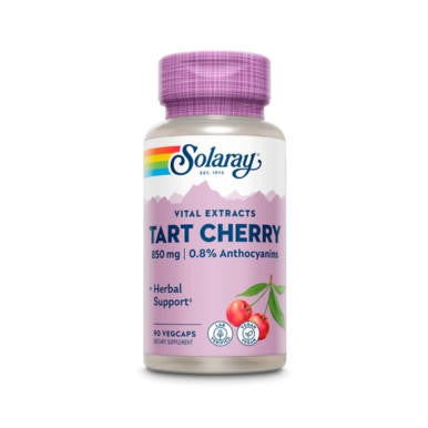  Solaray Tart Cherry 425mg 90 Vege Capsules 