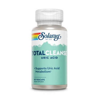  Solaray Total Cleanse Uric Acid 60 Vege Capsules 
