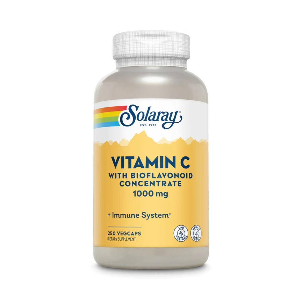  Solaray Vitamin C 1000mg 250 Capsules 