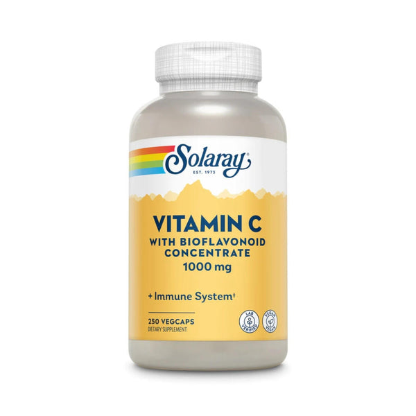  Solaray Vitamin C 1000mg 250 Capsules 