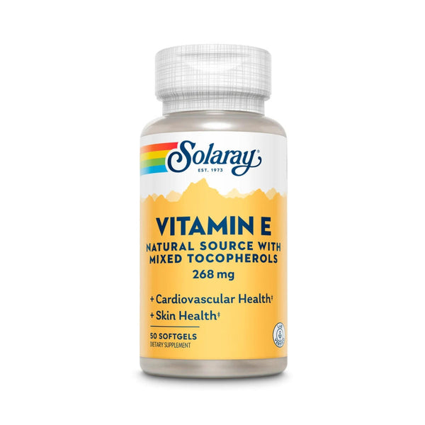  Solaray Vitamin E 400 IU 50 Soft Gels 