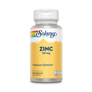  Solaray Zinc 50mg 100 Capsules 