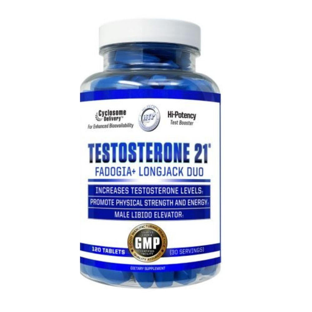 Hi-Tech Pharmaceuticals Hi Tech Pharmaceuticals Testosterone 21 w/ Fadogia Agrestis & Tongkat Ali 