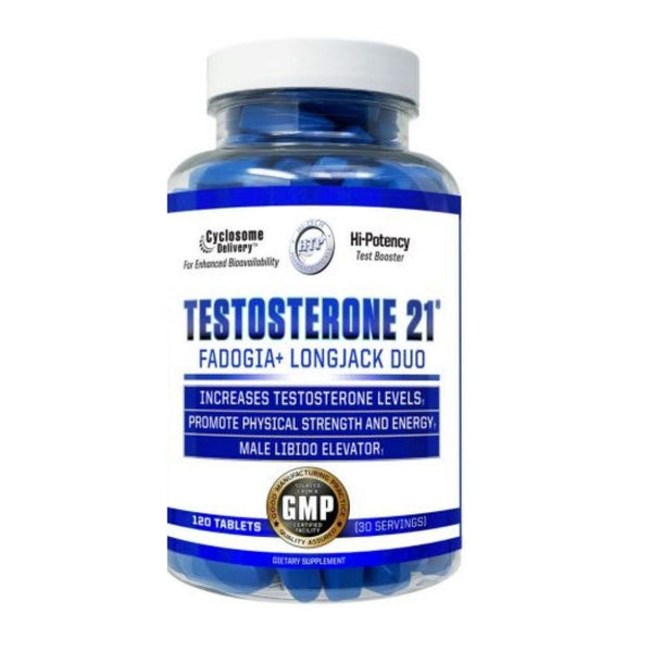 Hi-Tech Pharmaceuticals Hi Tech Pharmaceuticals Testosterone 21 w/ Fadogia Agrestis & Tongkat Ali 