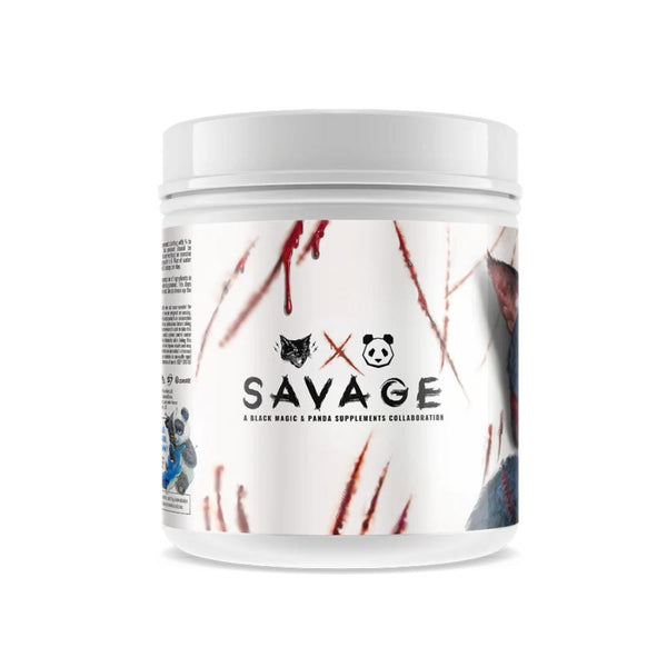  Panda Supps X Black Magic Savage Preworkout 20/40 Servings 