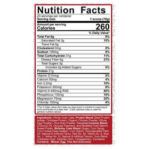  5% Nutrition Real Carbs 40 Servings 