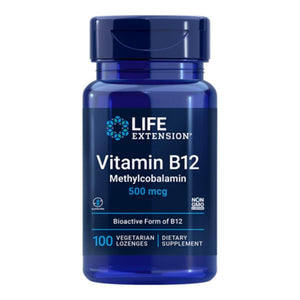  Life Extension Vitamin B12 500mcg 100 Lozenges 