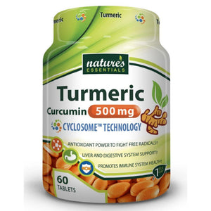  Nature's Essentials Turmeric 500mg 120 Tablets 