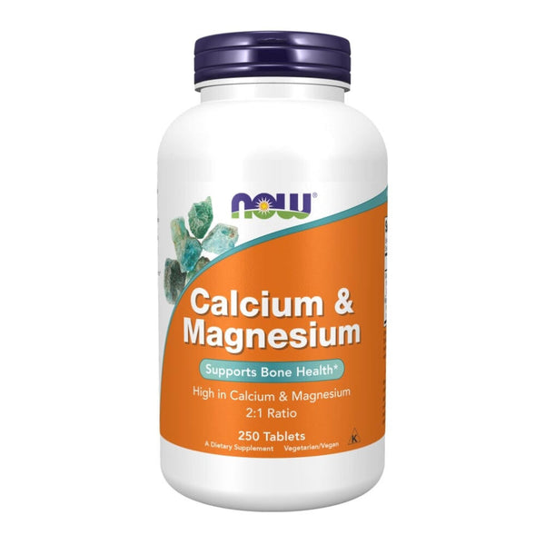  Now Foods Cal-Mag 500/250 Mg 250 Tablets 