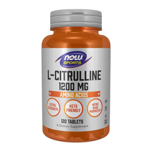  Now Foods L-Citrulline 1200mg 120 Tablets 