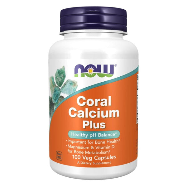  Now Foods Coral Calcium Plus Mag 100 Vegetable Capsules 