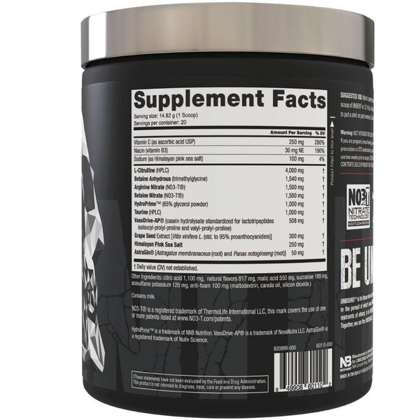  Unbound Unbent 20 Servings 