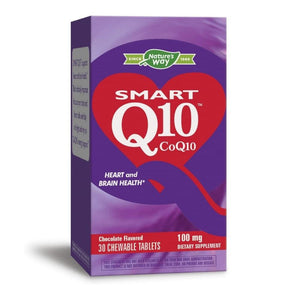  Nature's Way CoQ10 Vitaline Chewable 100mg Chocolate 30 Tablets 
