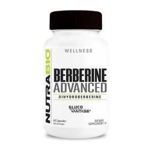  NutraBio Berberine Advanced 200mg 60 Capsules 