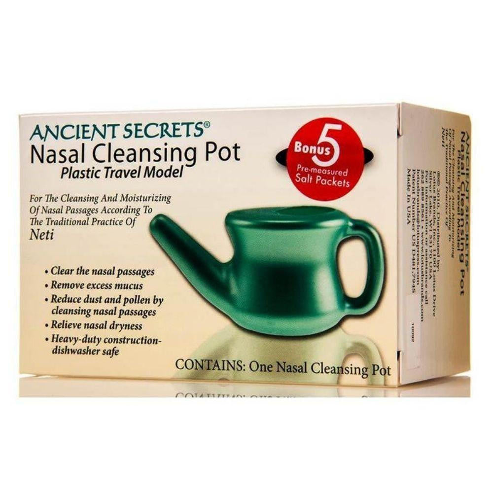 Ancient Secrets ASE NASAL POT TRAVEL 1 UNIT 