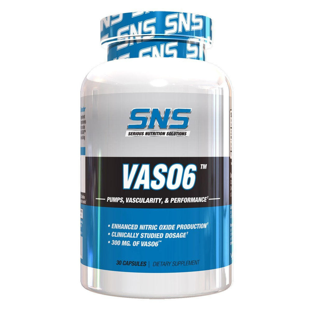  Serious Nutrition Solutions Vaso6 30 Caps 