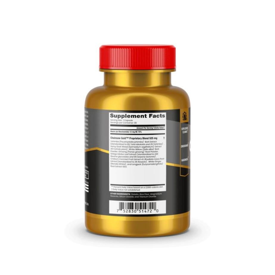  Vigor Labs Chainsaw Gold 30 Capsules 