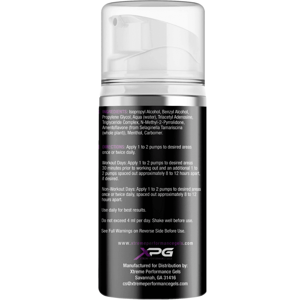 Xtreme Performance Gels XPG Xtreme Performance Gels Pump-Gel 3.4 oz 
