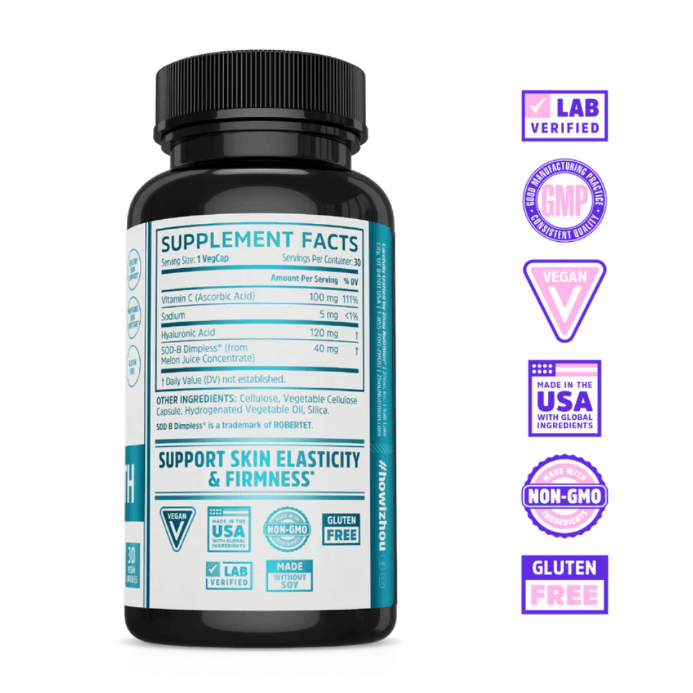  ZHOU Body Smooth 30 Capsules 