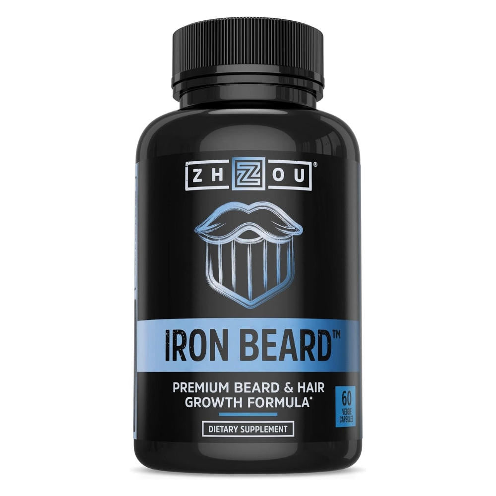  ZHOU Iron Beard 60 Veggie Capsules 