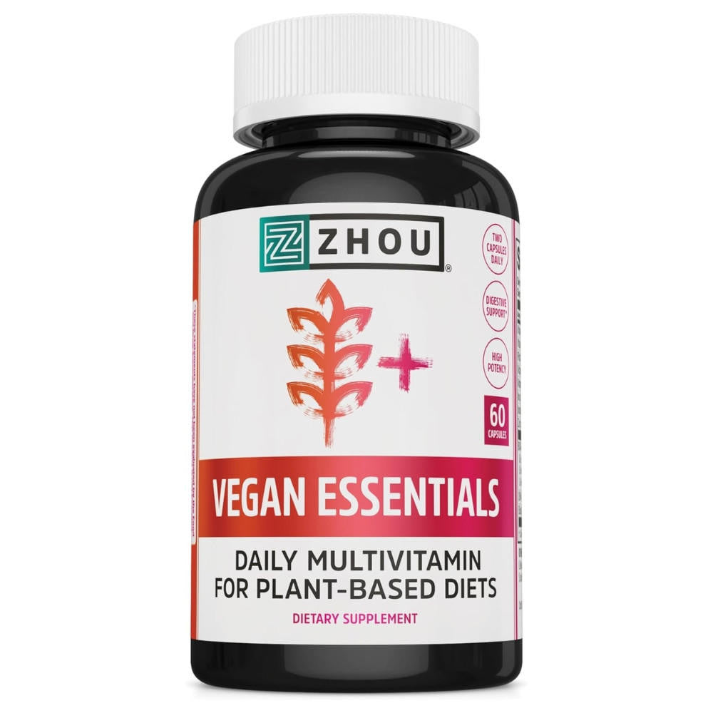  ZHOU Vegan Essentials 60 Capsules 