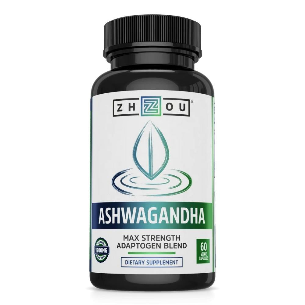  ZHOU ASHWAGANDHA 60 Vegan Capsules 