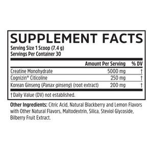 Zhou Creatine Calm + Focus 30 Servings