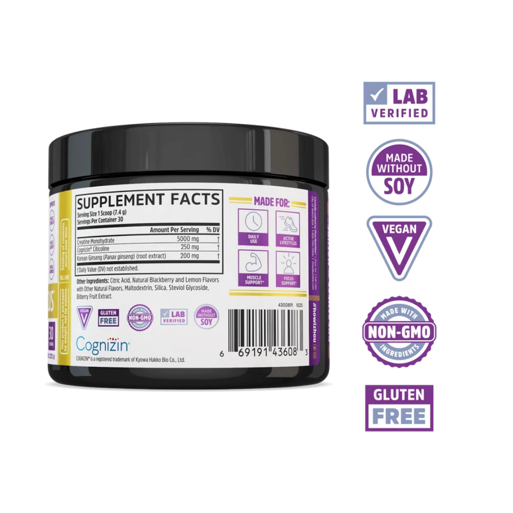 Zhou Creatine Calm + Focus 30 Servings