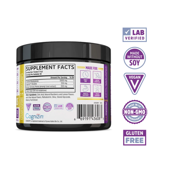 Zhou Creatine Calm + Focus 30 Servings