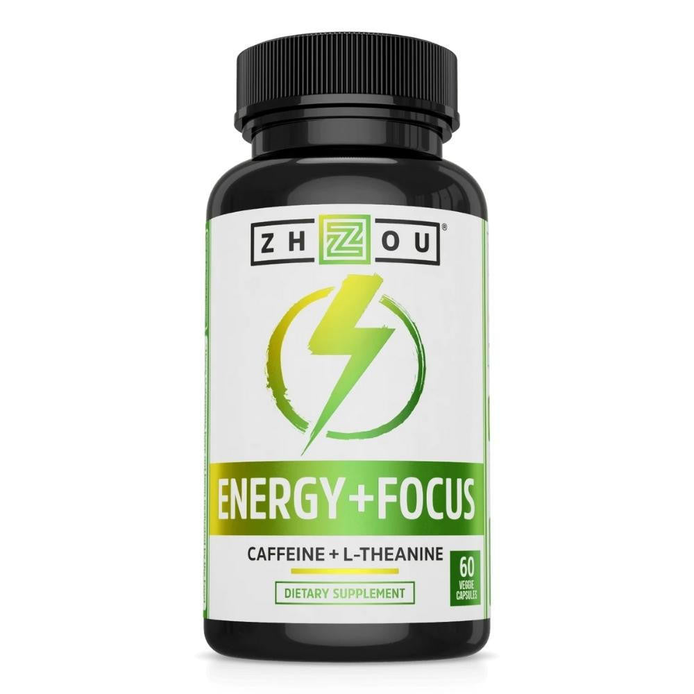 ZHOU Zhou Energy + Focus 60 Veggie Capsules 