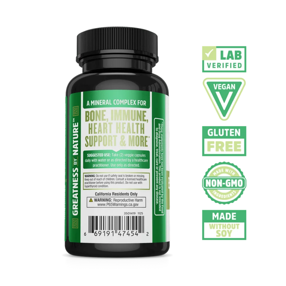Zhou Essential Mineral Complex 60 Capsules