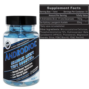  Hi-Tech Pharmaceuticals Androdiol 4-Andro 60 Count 