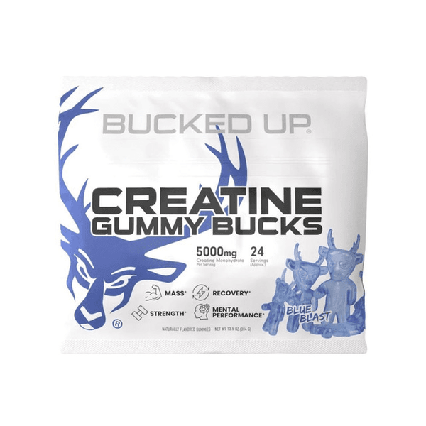  Bucked Up Creatine Gummies 24 Servings 