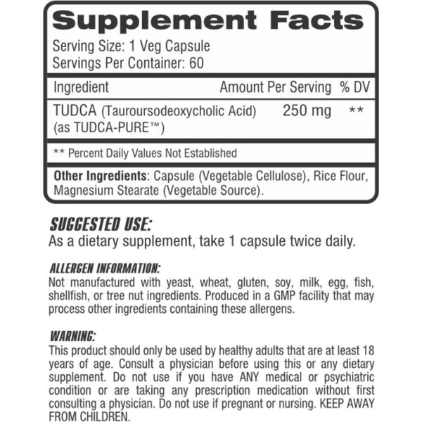  Competitive Edge Labs TUDCA 60 Capsules 