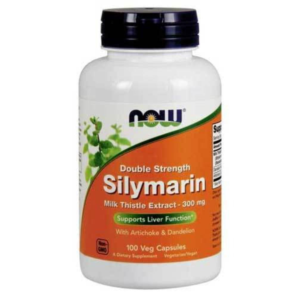  Now Foods Silymarin Milk Thistle 300mg 100 Vege Capsules 