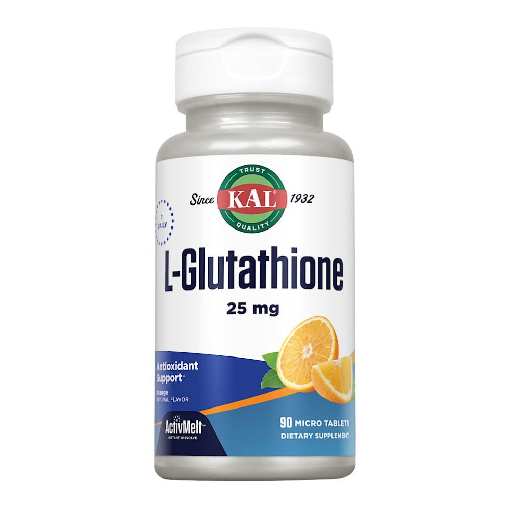CLEARANCE: KAL L-Glutathione 25mg 90 Micro Tablets EXP 09/2026
