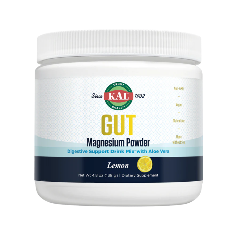 CLEARANCE: KAL Gut Magnesium Powder Lemon 138g EXP 08/2026