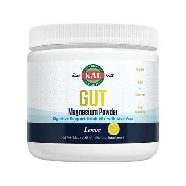 CLEARANCE: KAL Gut Magnesium Powder Lemon 138g EXP 08/2026