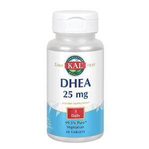 Kal DHEA 25mg 30 Tablets | Immune Function 