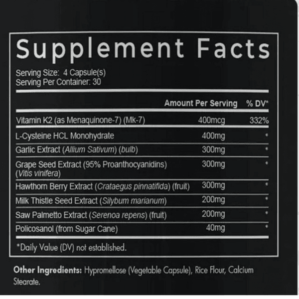  Enhanced Liver, Heart & Kidney 120 Capsules 