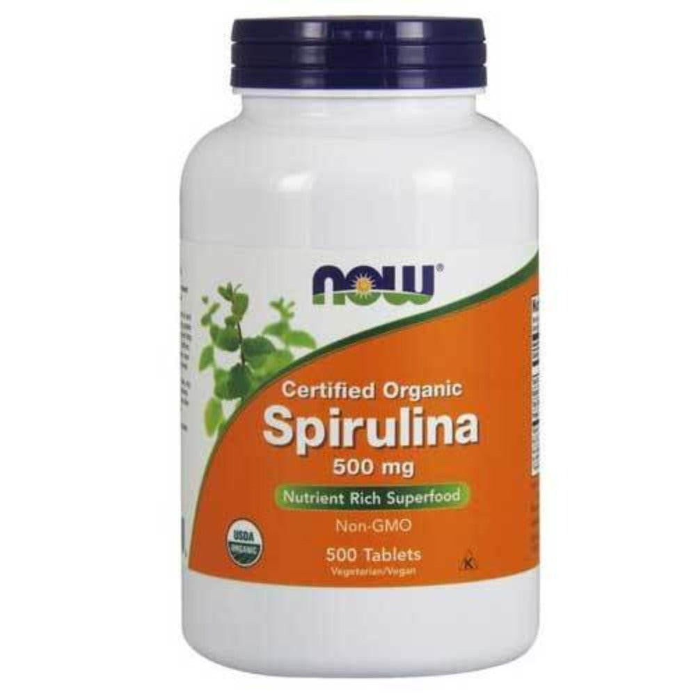  Now Foods Spirulina 500 Mg 500 Tablets 