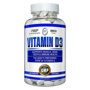  Hi-Tech Pharmaceuticals Vitamin D3 100 Tablets 