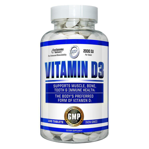  Hi-Tech Pharmaceuticals Vitamin D3 100 Tablets 