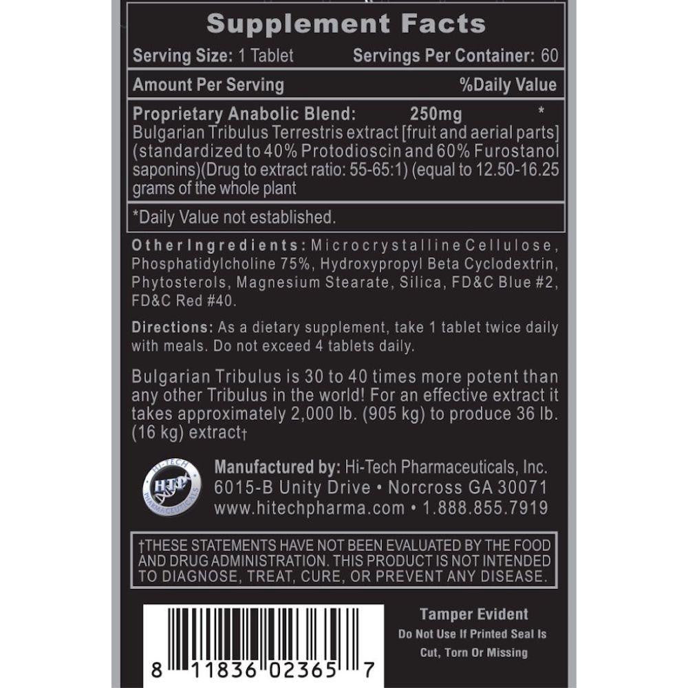  Hi-Tech Pharmaceuticals Tribesterone 60 Tablets | Test Booster 