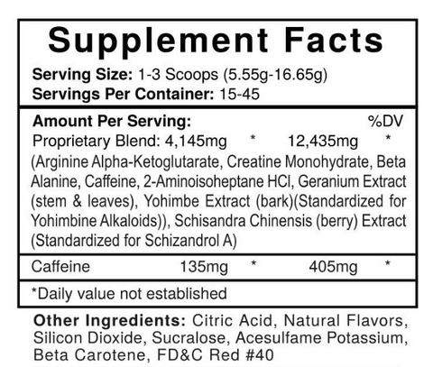  USPLabs Pre-Workout 