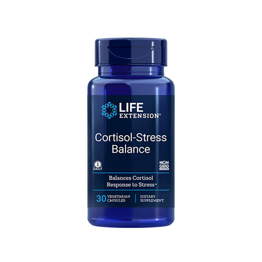  Life Extension Cortisol-Stress Balance 30 Vege Capsules 